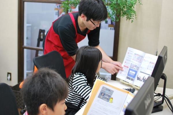 先生も優しいです。