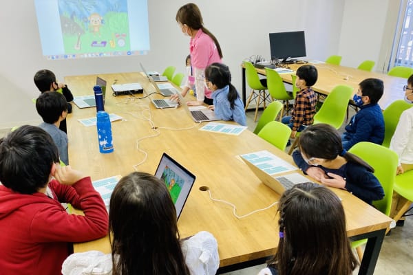 体験イベントの様子003_Scratch