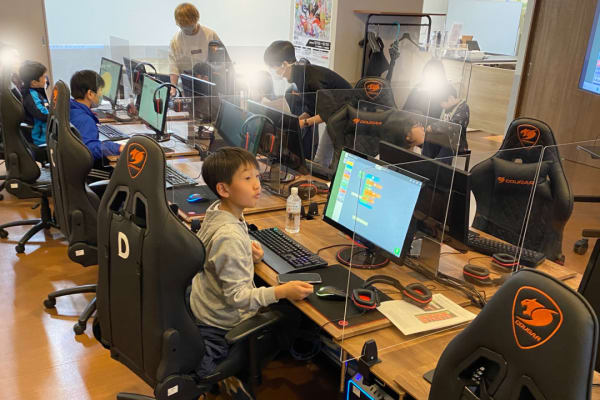 マインクラフトコースの様子