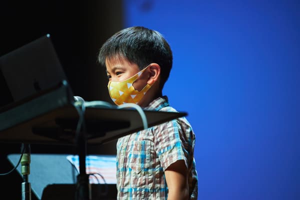 鎌倉芸術館での発表会(2021年4月)での様子