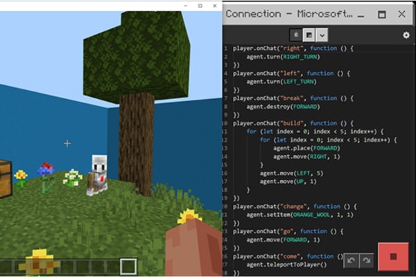 テキストプログラミングで実践を通して知識を定着させていきます