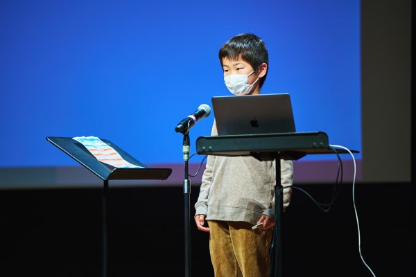 鎌倉芸術館での発表会(2021年4月)での様子