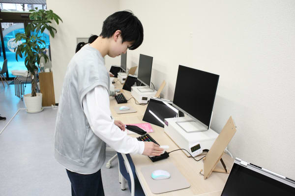 終わったら掃除をして帰ります。