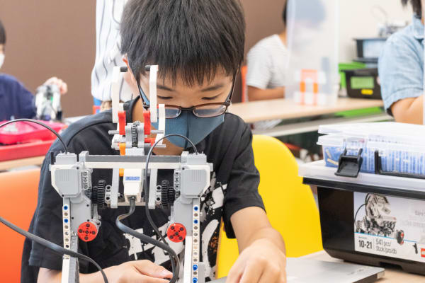 様々なテクノロジーを組み合わせた総合的な学習も可能です（撮影：2020年8月）