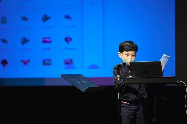 鎌倉芸術館での発表会(2021年4月)での様子