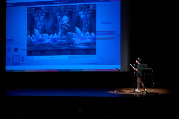 鎌倉芸術館での発表会(2021年4月)での様子