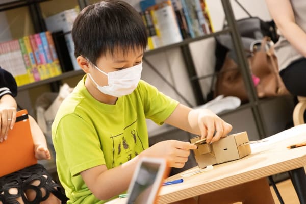 ロボット改造の様子