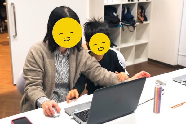 親子でご参加いただけるプログラミング体験もあります！