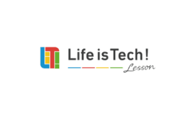 中学校・高校向けプログラミング教育の指導教材 「Life is Tech ! Lesson（ライフイズテック レッスン）」のロゴ