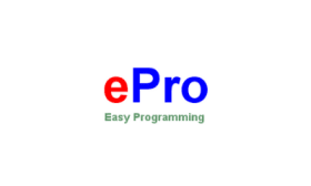 ePro – プログラミングを遊ぼう！！のロゴ