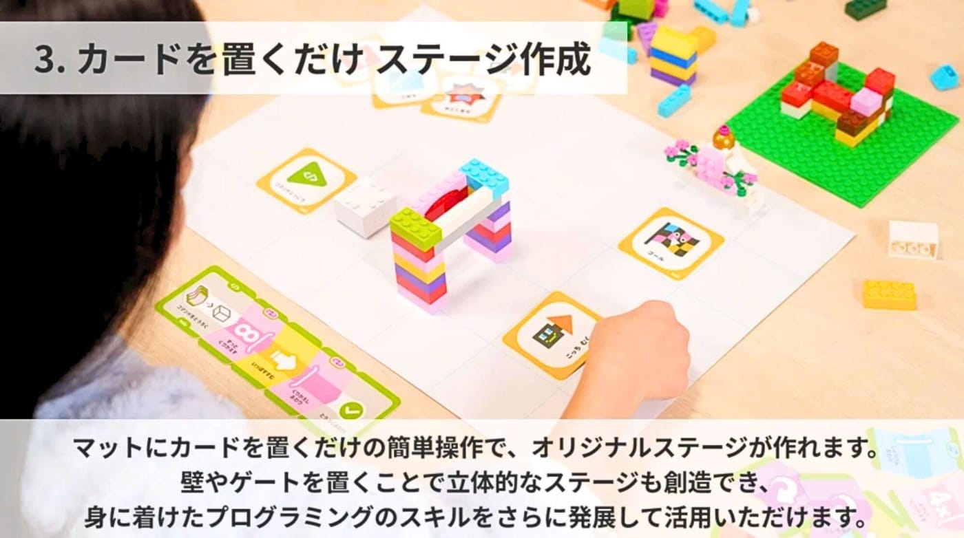 カードを置くだけで作成できるトイオ・プレイグラウンド コマンドのステージ