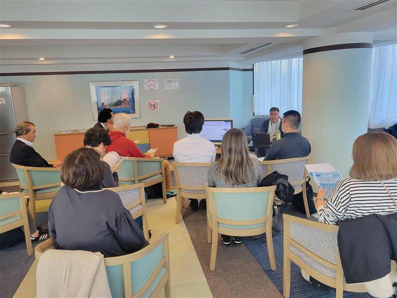 和歌山でドローンを業務に使うための講演会の様子