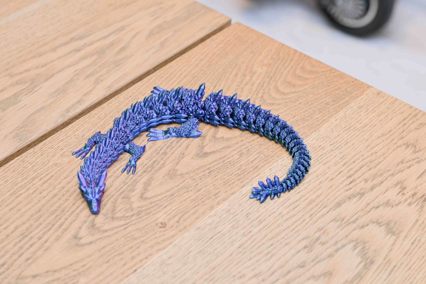 3Dプリンターで製作されたドラゴン