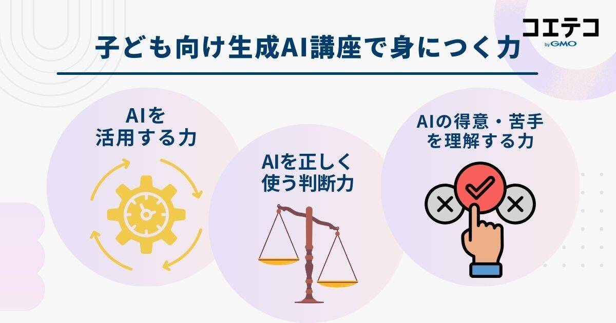 AI講座で身につく力