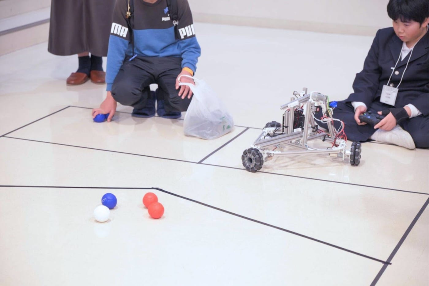 ロボッチャ®ジャパンカップ2025会場の様子