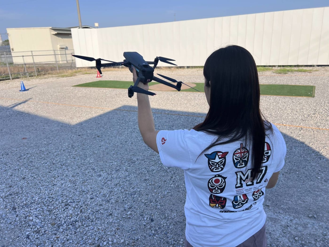 大阪ニコテックドローンスクールの飛行場の写真