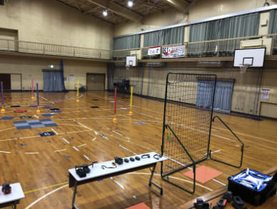 DSAなごのキャンパス（ドローンスクール愛知）の屋内飛行場練習施設の写真