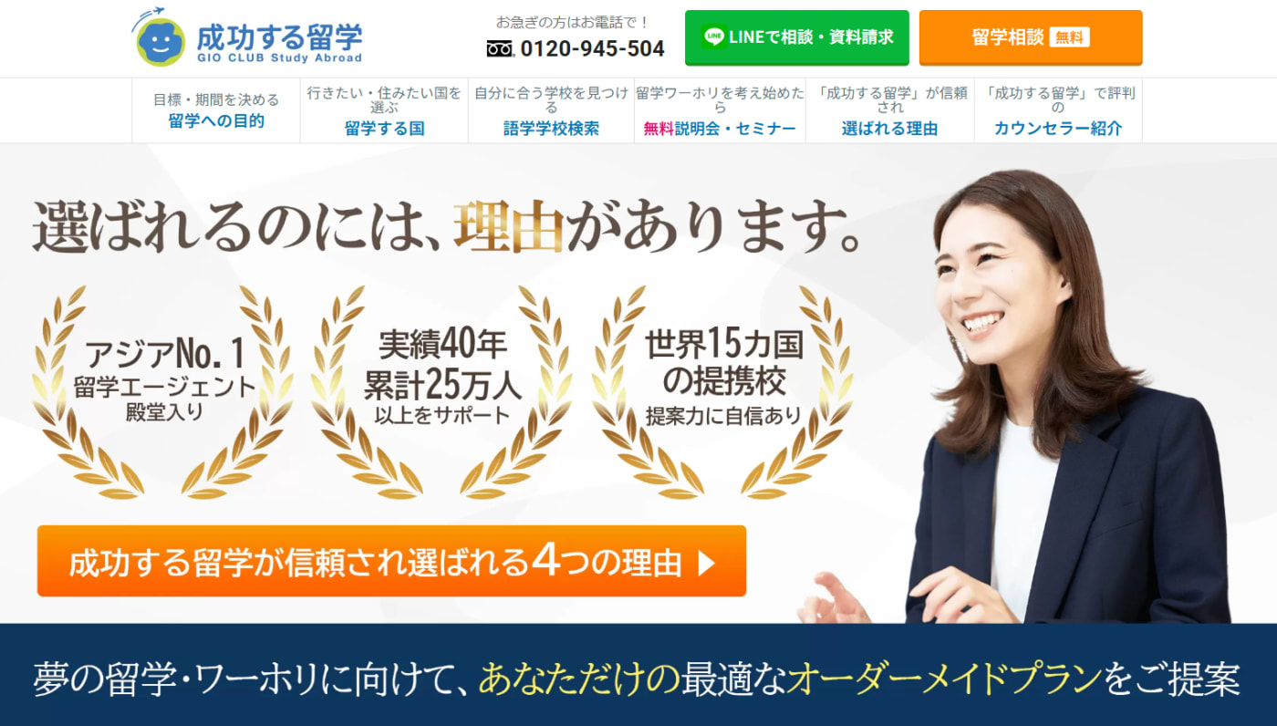 成功する留学