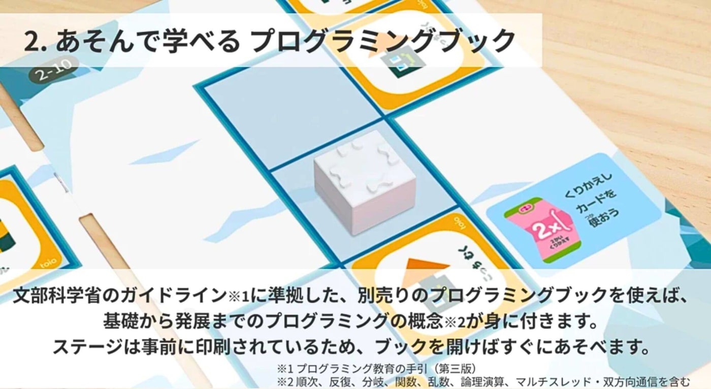 遊んで学べるトイオ・プレイグラウンド コマンドのプログラミングブック
