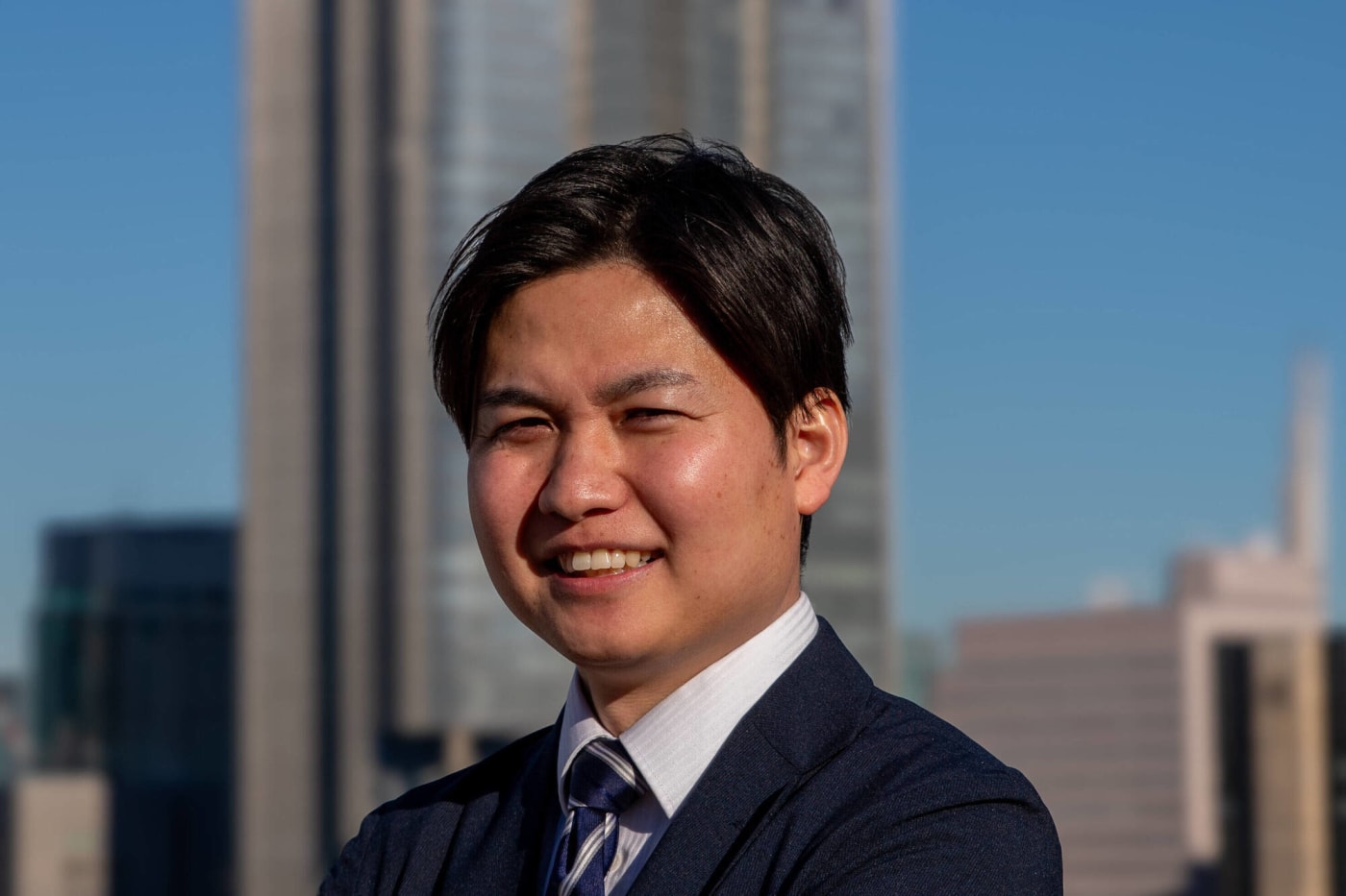 経済産業省次世代空モビリティ政策室係長竹原氏の写真