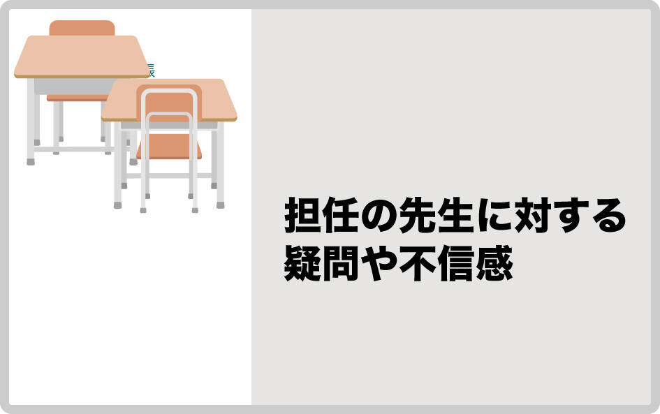 担任の先生に意見を言いたい時の方法について