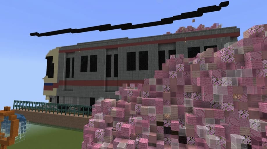 「第1回 KEIO eSPORTS LAB. マインクラフトコンテスト」受賞作品の写真