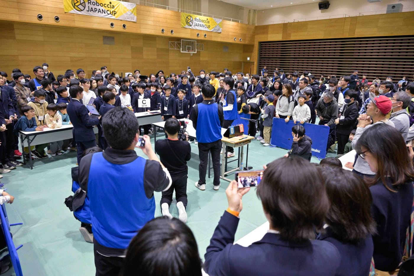 ロボッチャ®ジャパンカップ2025の会場の様子