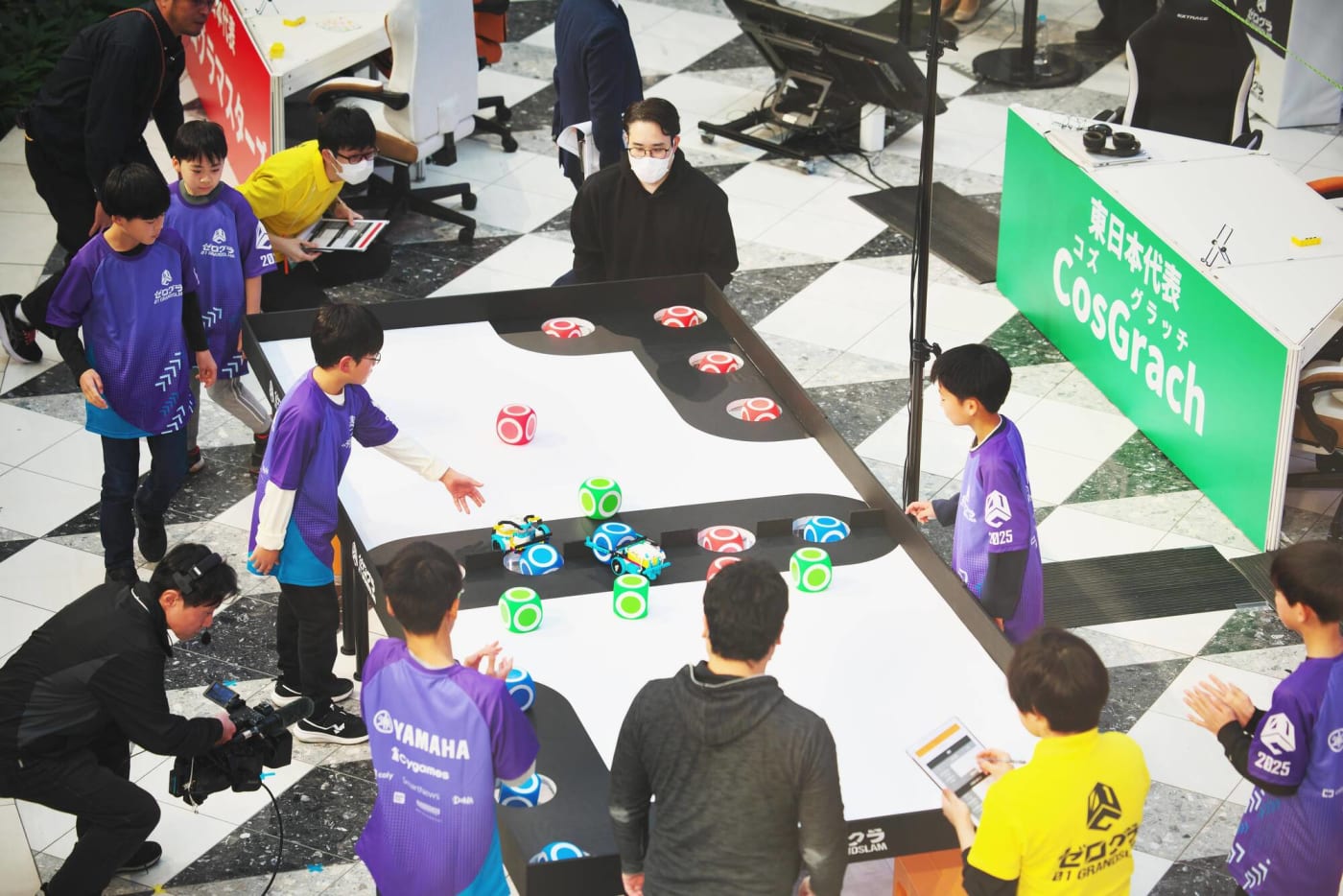 スクランブルバトルの様子