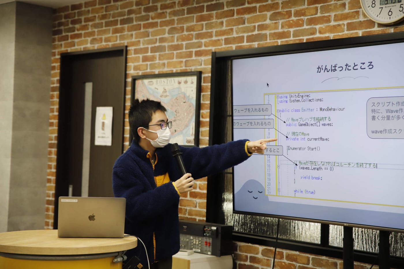 N Code Labo 梅田教室と天王寺教室のLT大会で生徒さんが発表