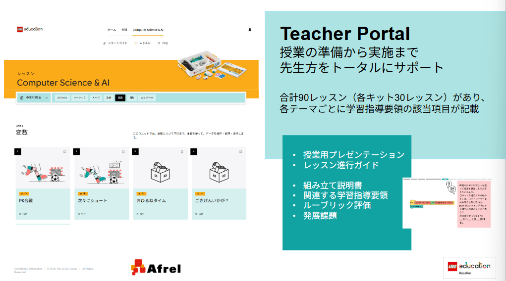 ティーチャーポータルの説明資料