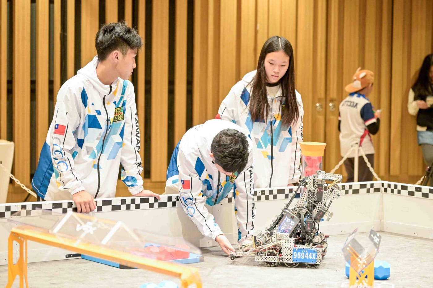 VEX Robotics Japan Cup 2026の試合の様子