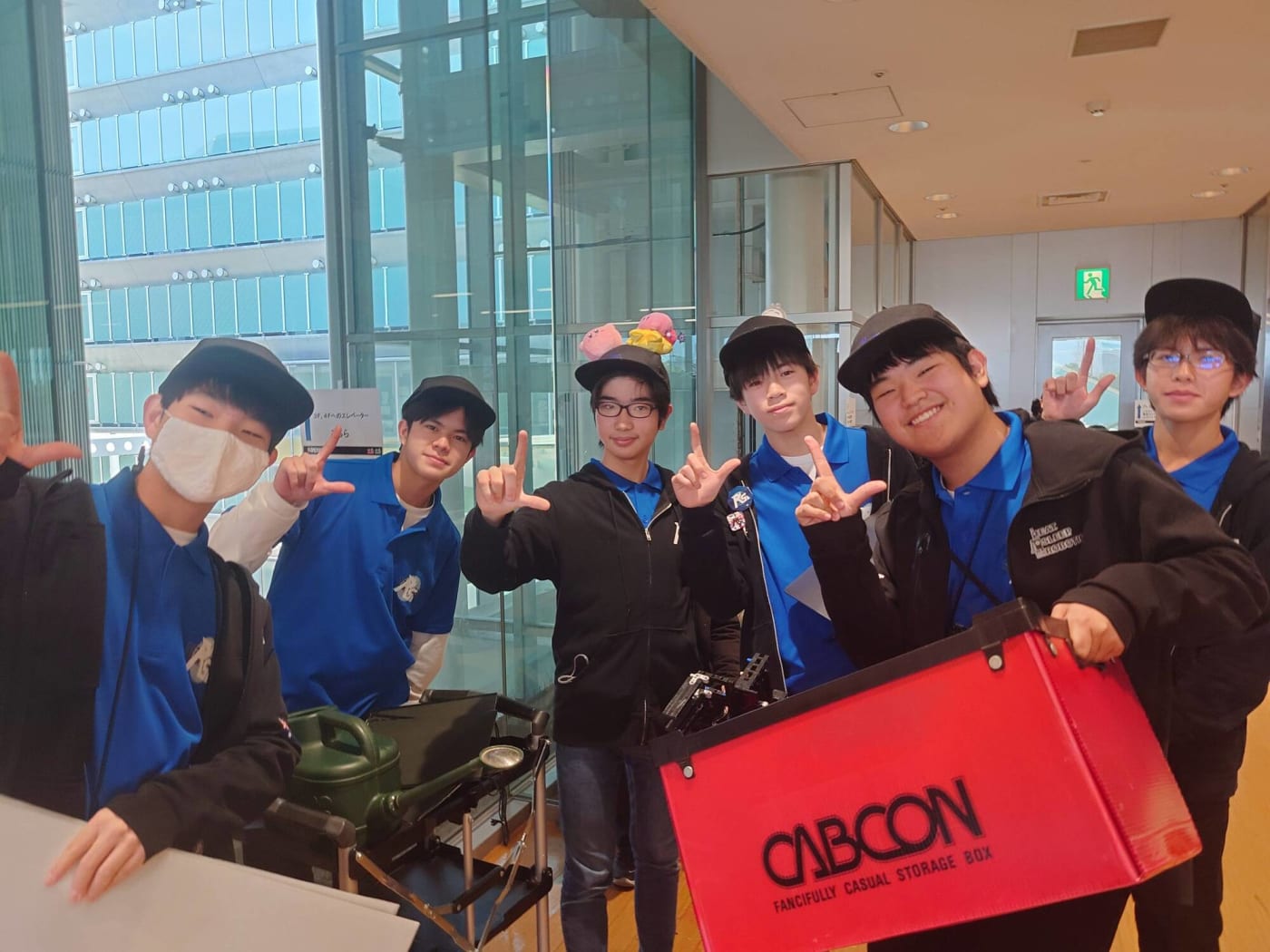 笑顔がいい！大会そのものを楽しんでいます！