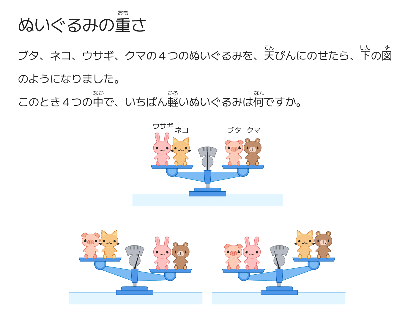 思考力チャレンジ 小学3~4年生相当のサンプル問題