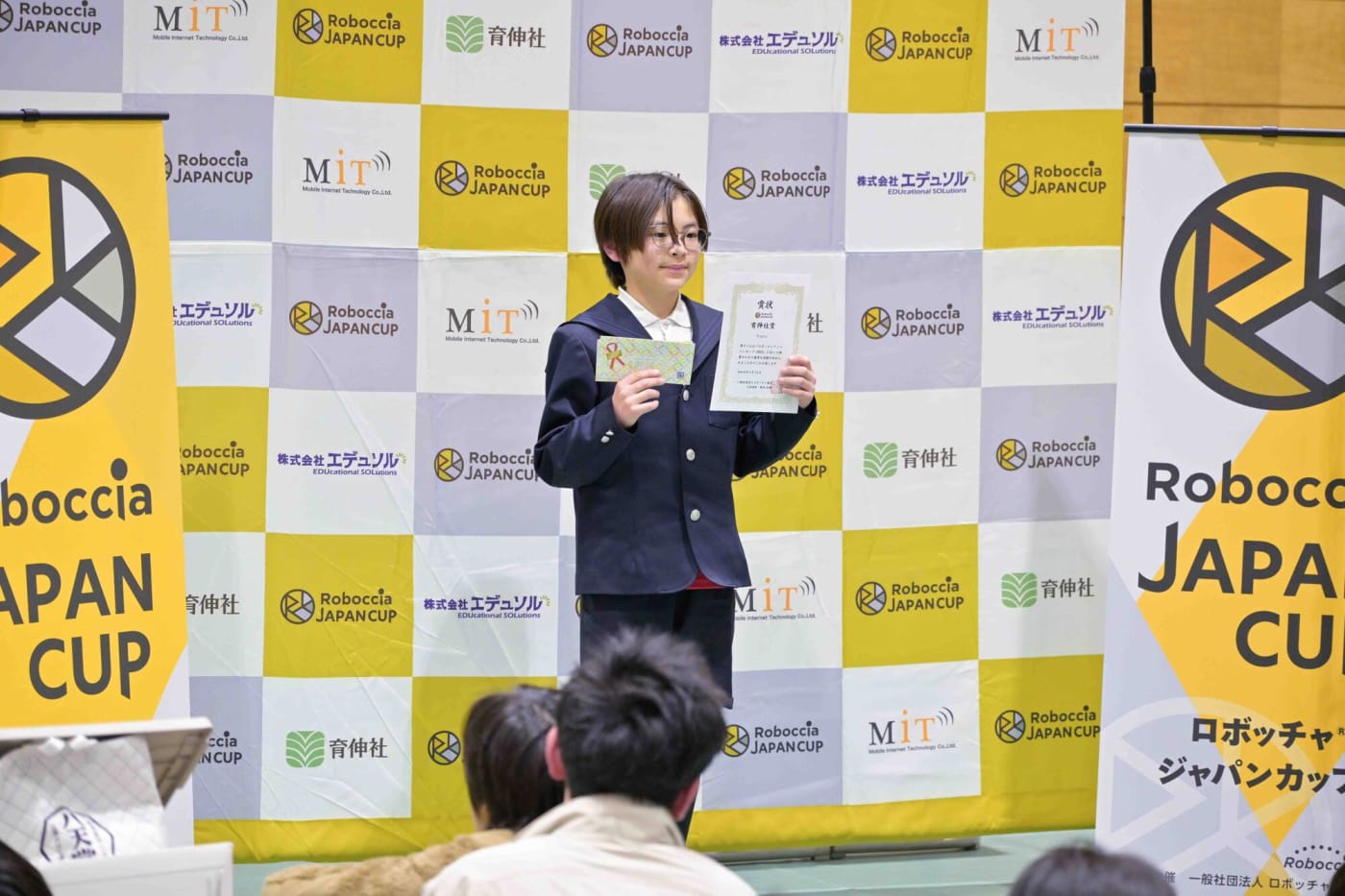 ロボッチャ®ジャパンカップ2025 育伸社賞のTripleJ(群馬・Felice Tamamura International School)
