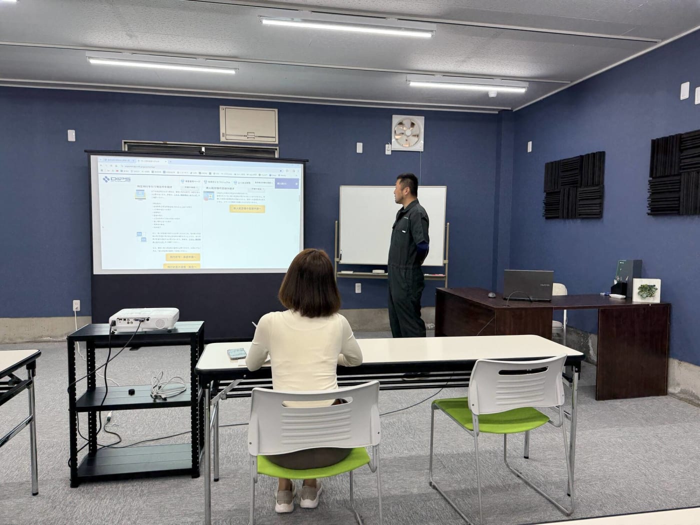 桜ドローンスクールの教室