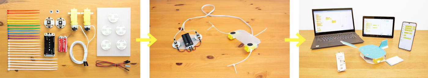 ユカイ工学 自作ロボットを無線で操作できる ココロキット を3月1日より発売開始 コエテコ