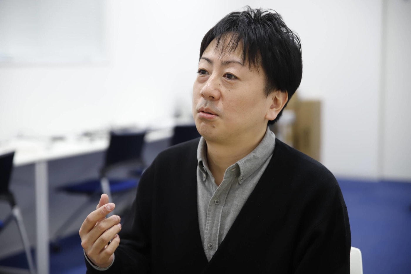 山形県山形市で人気の少人数制・個別指導のプログラミング教室「ピタゴラミン山形校」の塾長である高内 秀和さん