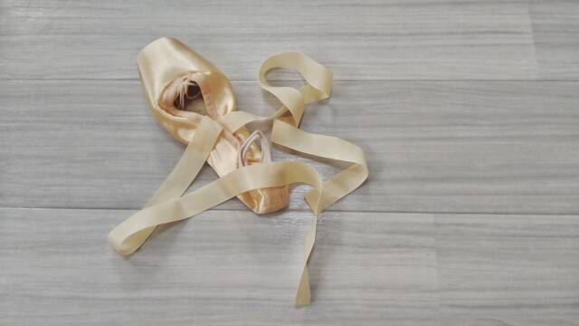 バレエシューズの写真