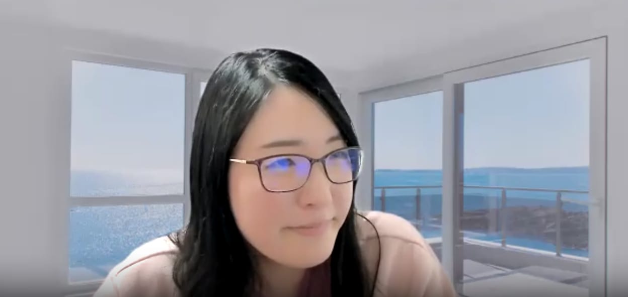 おおすみさんインタビュー風景