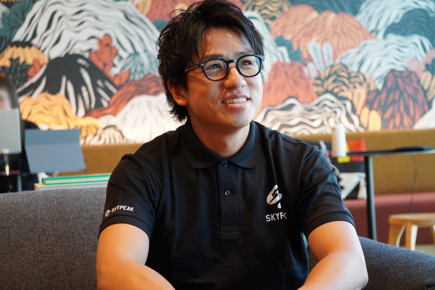 スカイピークの今後の展望について語る中川講師