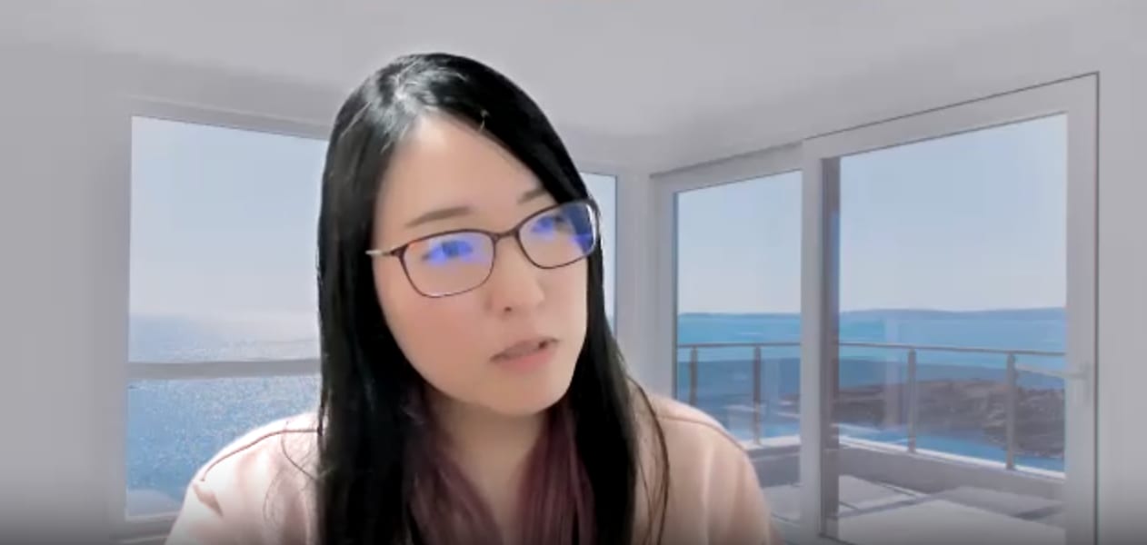 おおすみさんインタビュー風景