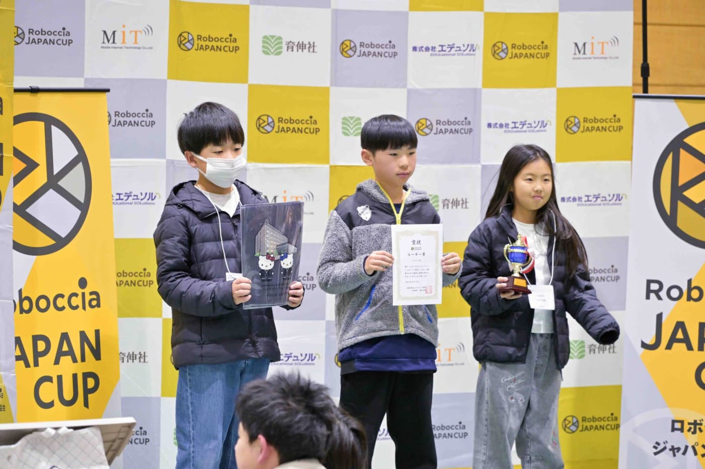 ロボッチャ®ジャパンカップ2025 ルーキー賞のくり×らぼ(兵庫・くり×らぼ たつの教室)