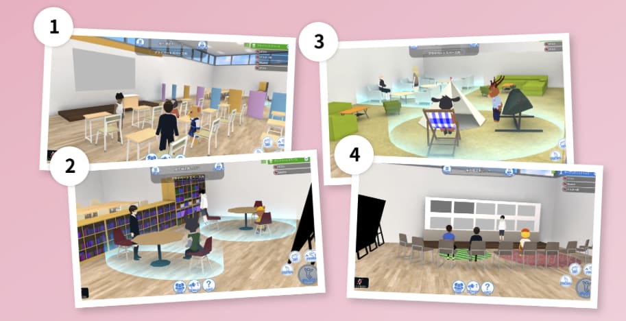 バーチャルラーニングプラットフォームの画像