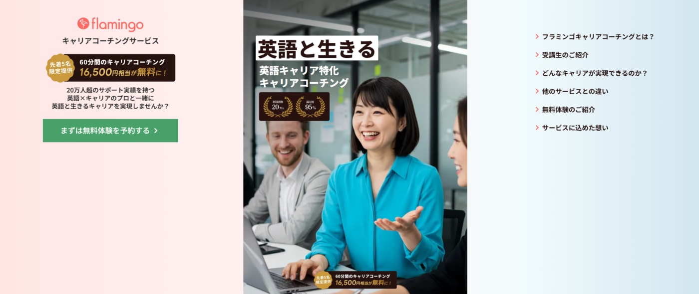 フラミンゴキャリアコーチング