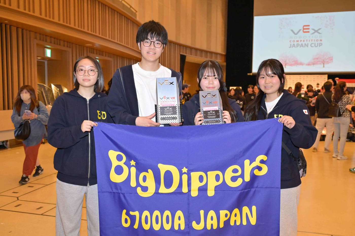 VEX Robotics Japan Cup 2026で最優秀賞を受賞したBigDippers