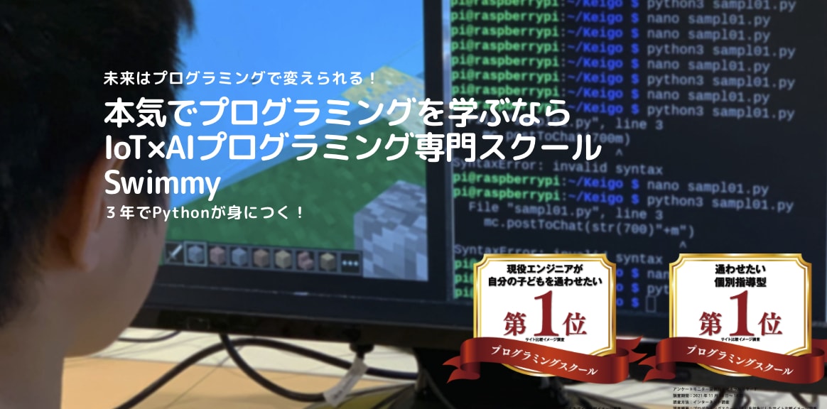 プログラミングのスイミー教室の画像