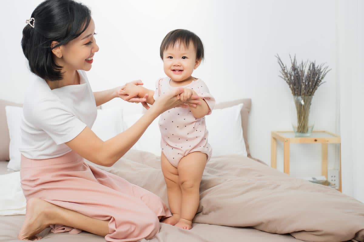 赤ちゃんとお母さん