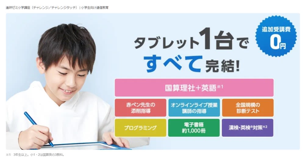 進研ゼミ小学講座