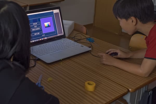 夏期講習のようす②（受講任意）