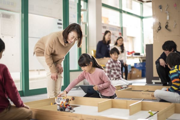 楽しく夢中になる瞬間の中で「自分なりの表現方法」が身につきます（撮影：2021年1月）